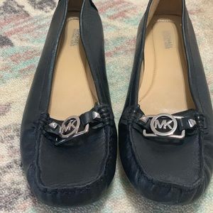 MK Leather Flats